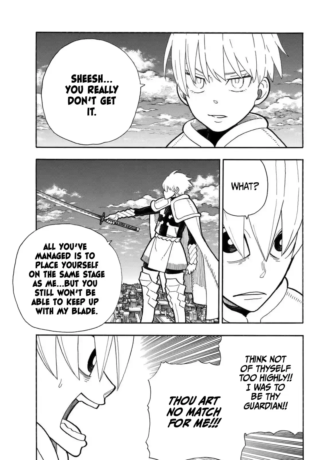 Enen No Shouboutai Chapter 274: The Saviour And The Guardian Angel