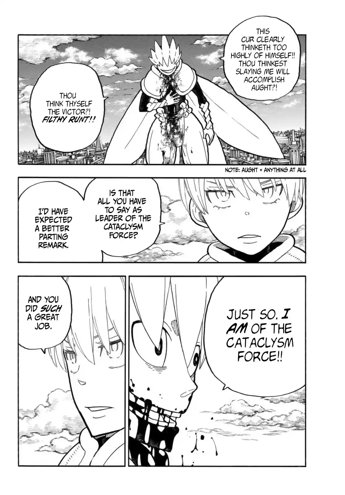 Enen No Shouboutai Chapter 274: The Saviour And The Guardian Angel