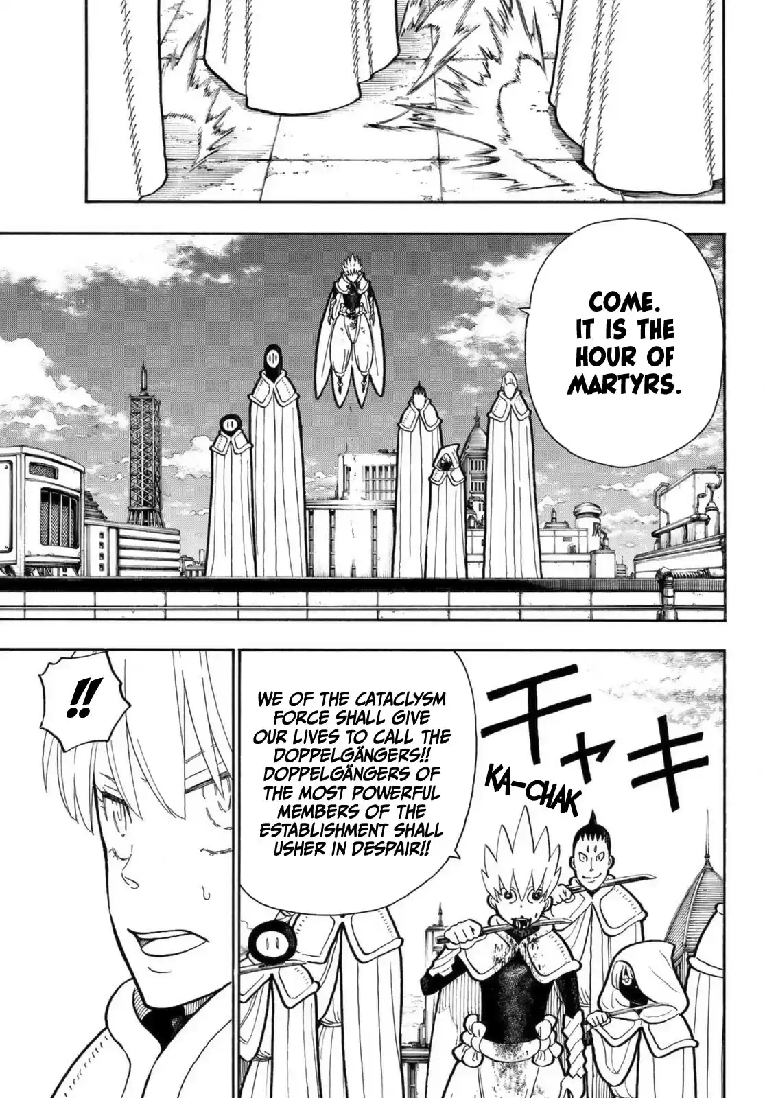 Enen No Shouboutai Chapter 274: The Saviour And The Guardian Angel