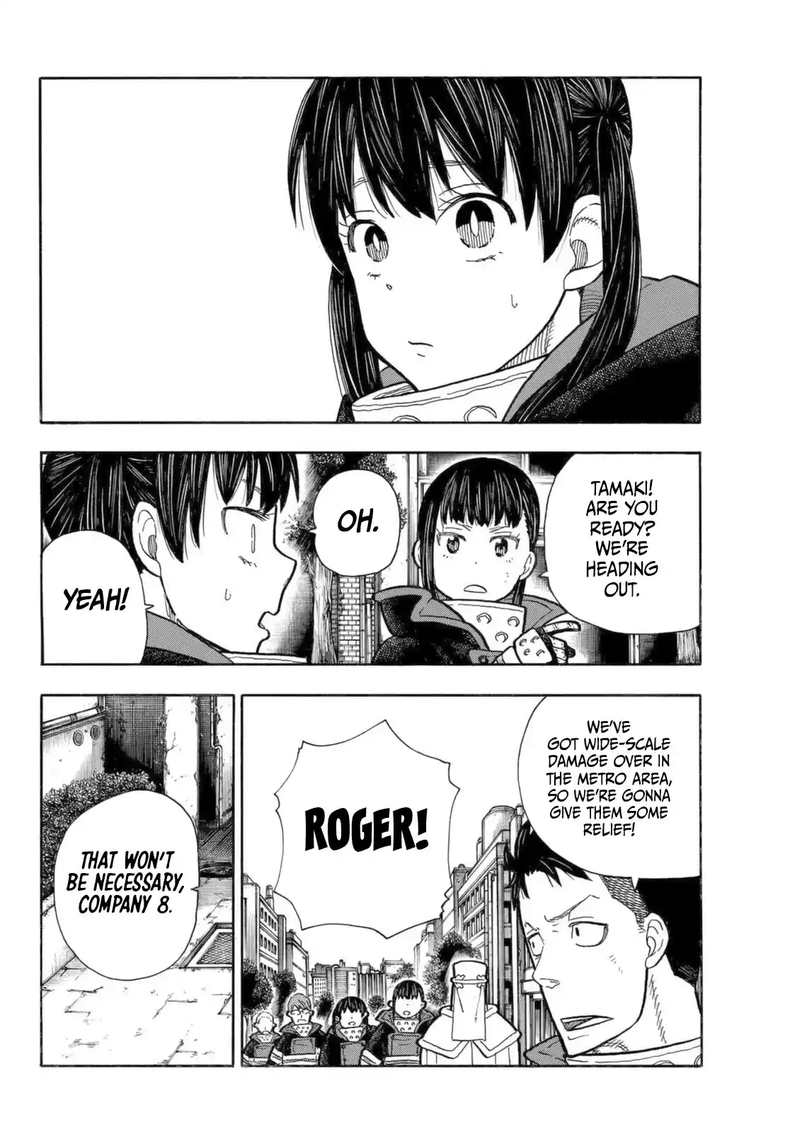 Enen No Shouboutai Chapter 278: Setting Off