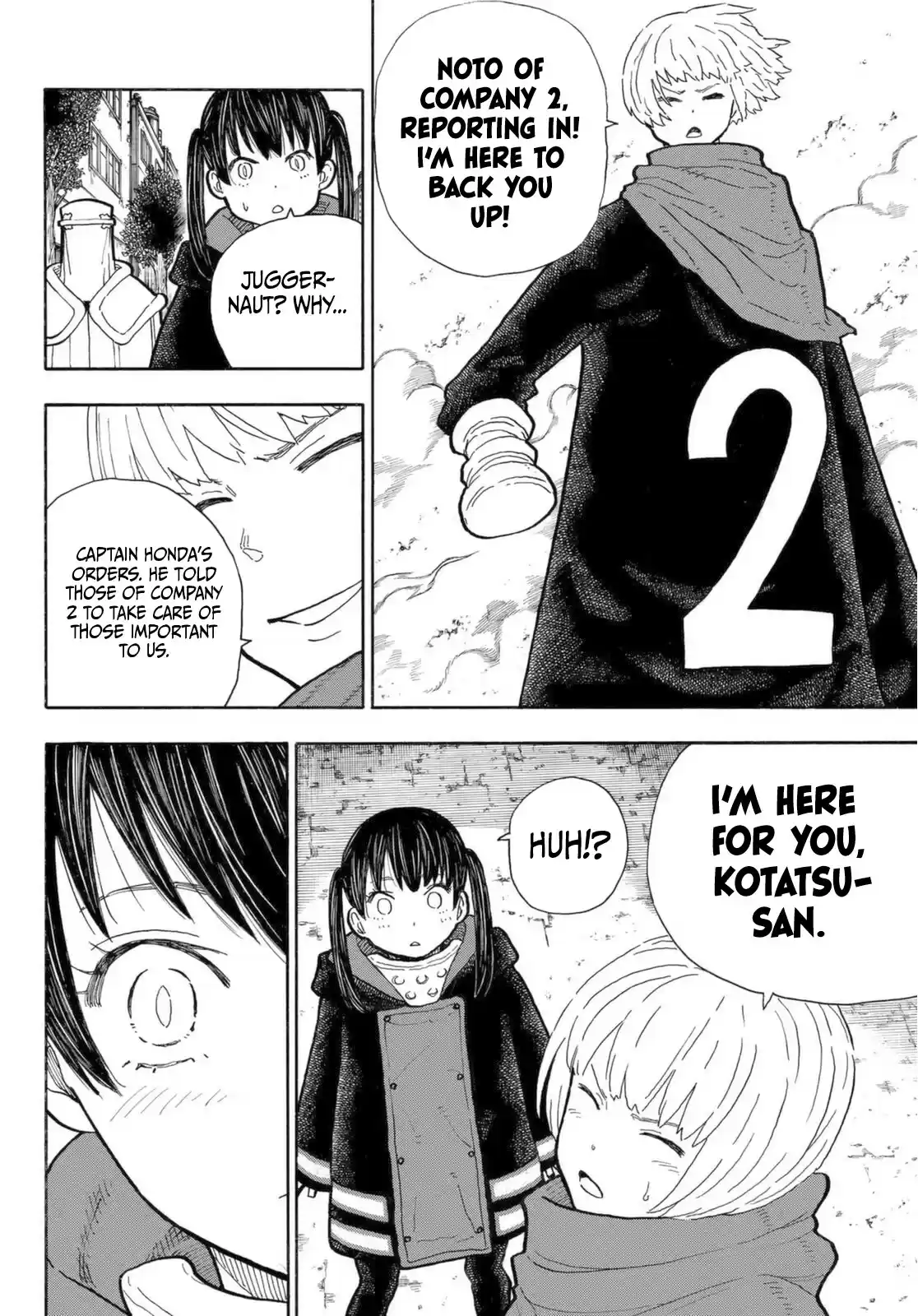 Enen No Shouboutai Chapter 278: Setting Off