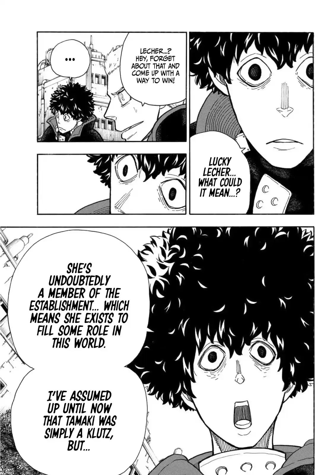 Enen No Shouboutai Chapter 280: Lucky Lechered