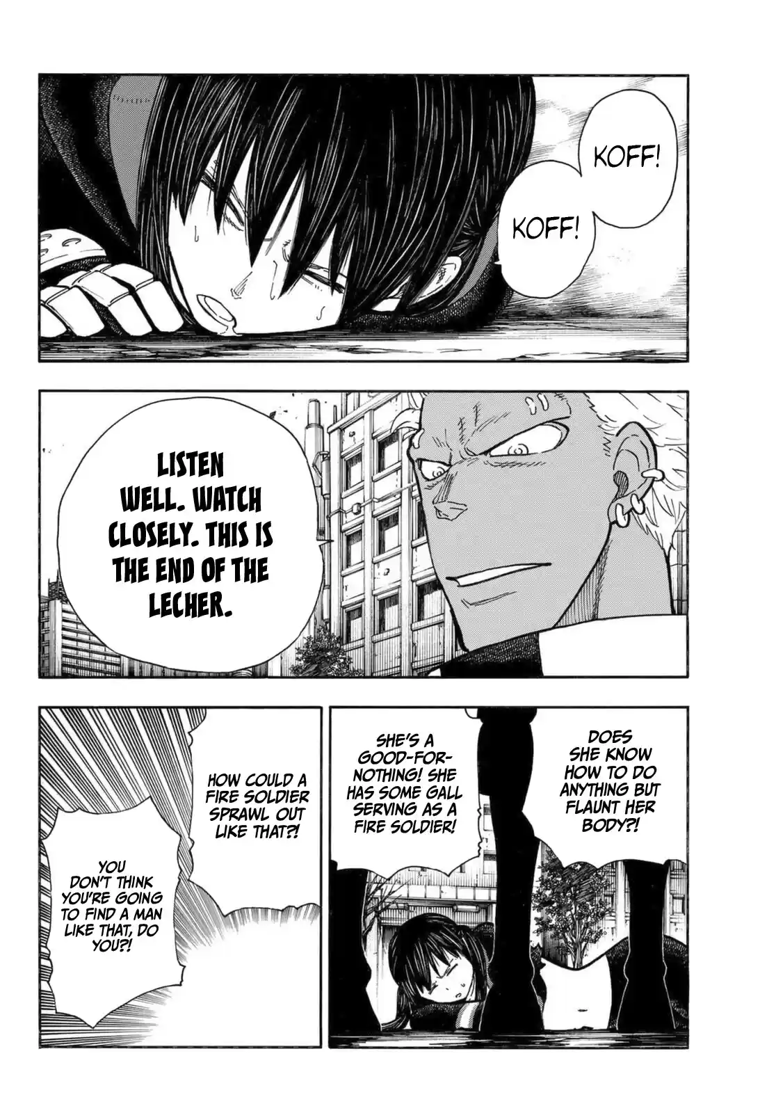 Enen No Shouboutai Chapter 280: Lucky Lechered