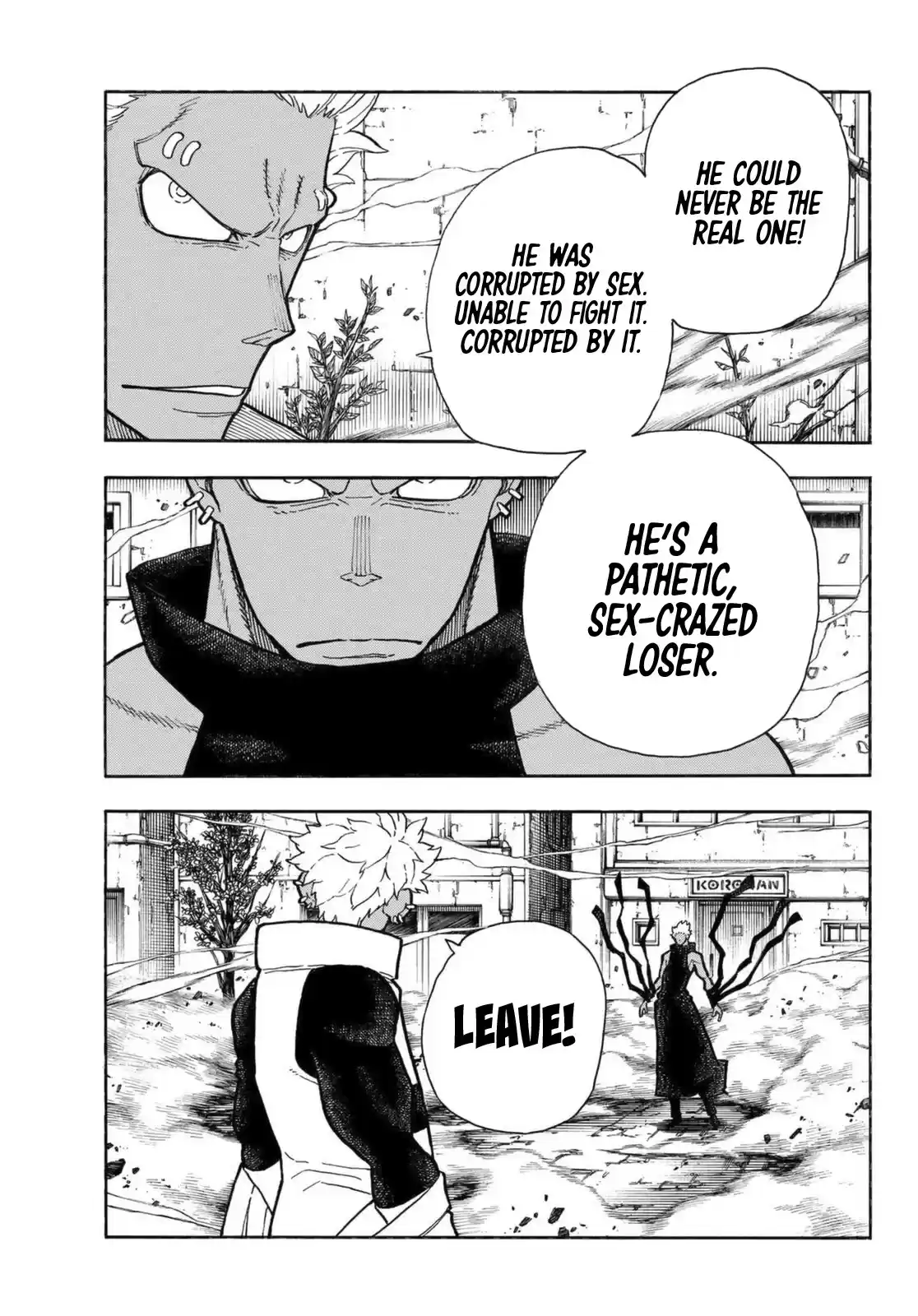 Enen No Shouboutai Chapter 280: Lucky Lechered