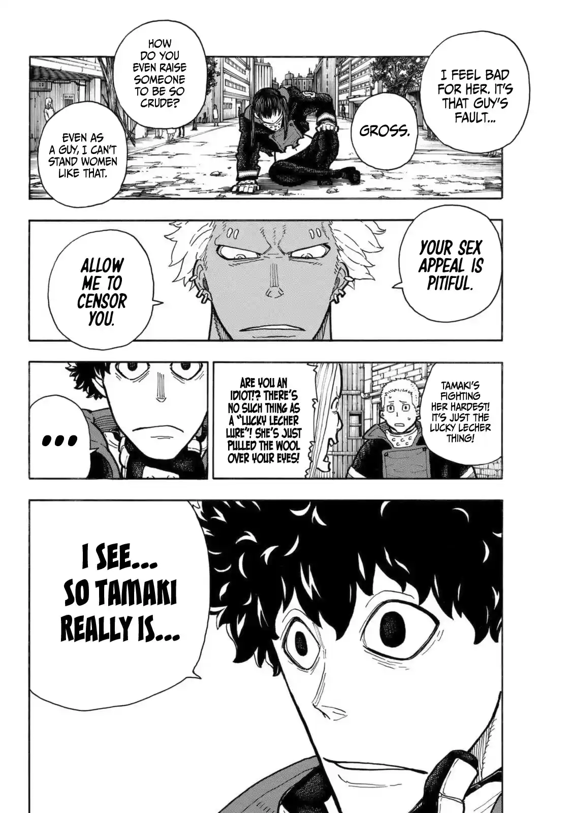 Enen No Shouboutai Chapter 280: Lucky Lechered