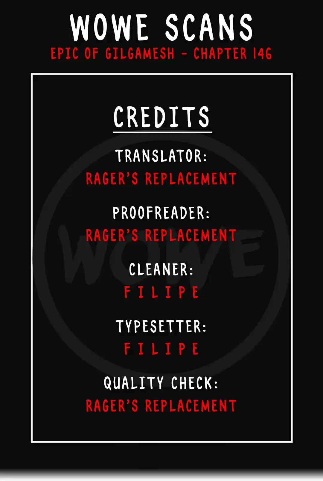 Epic of Gilgamesh Ch. 146 Side Story