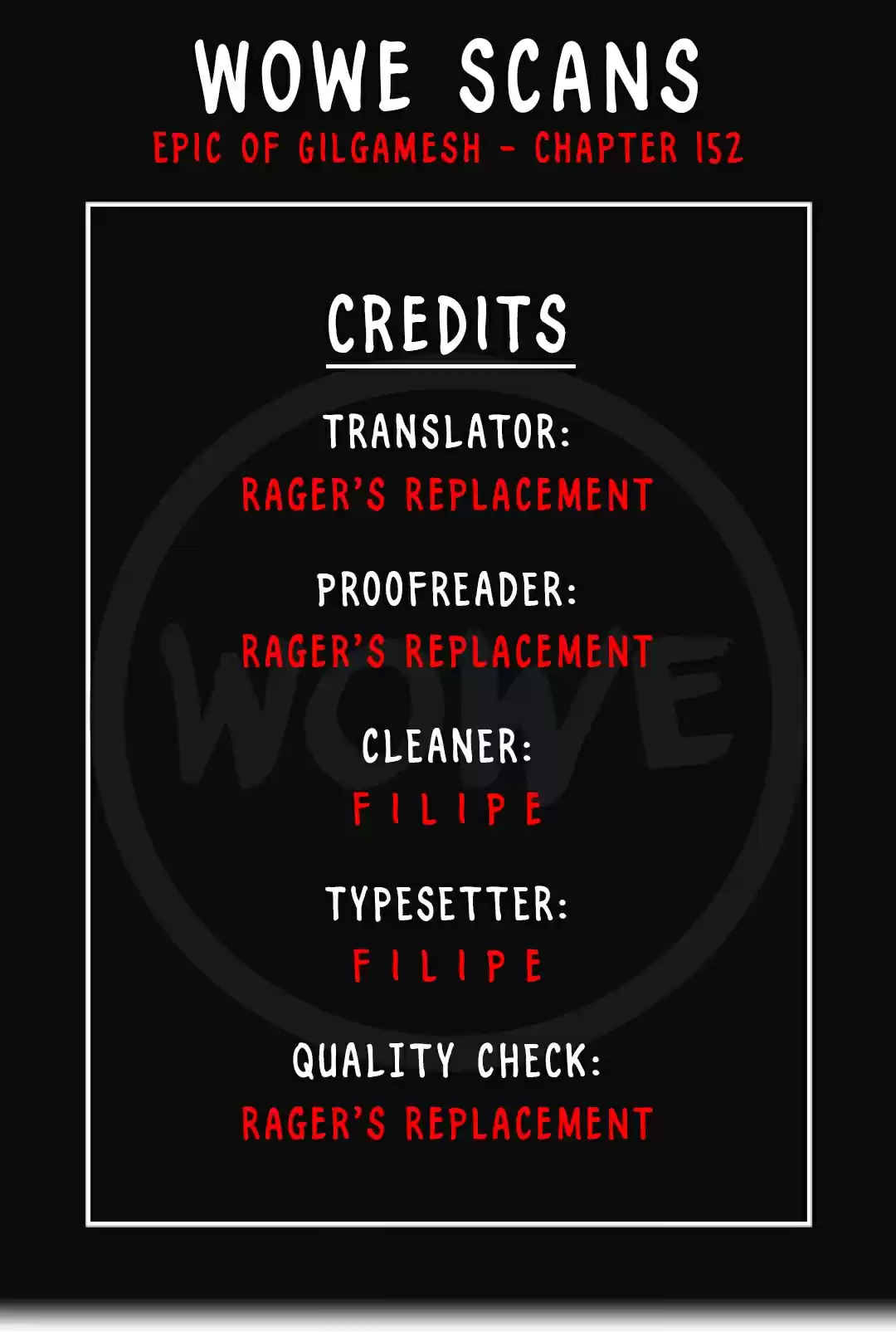 Epic of Gilgamesh Ch. 152 Side Story