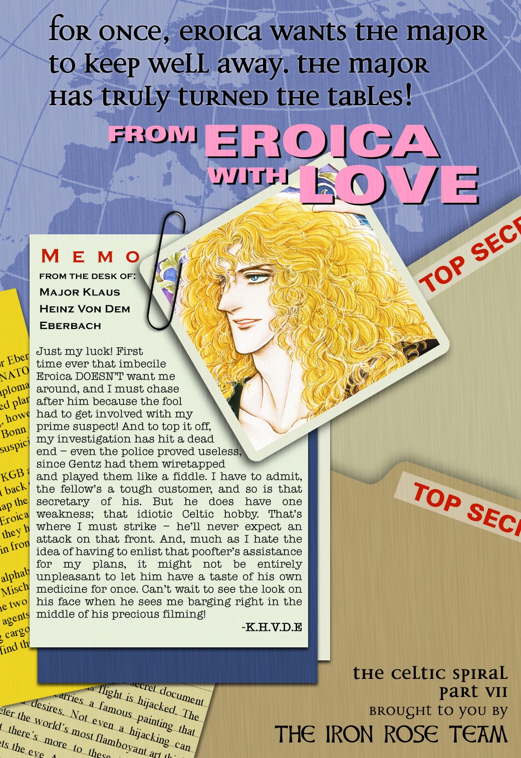 Eroica Yori Ai wo Komete vol.33 ch.21.7