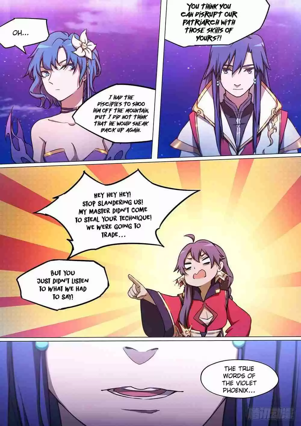 Everlasting God of Sword Ch. 52 The True Words Of The Violet Phoenix