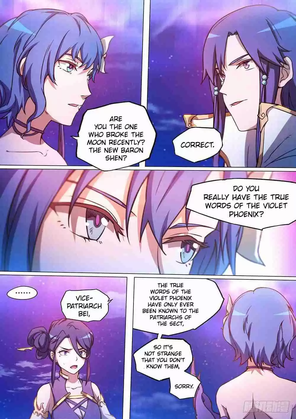 Everlasting God of Sword Ch. 52 The True Words Of The Violet Phoenix