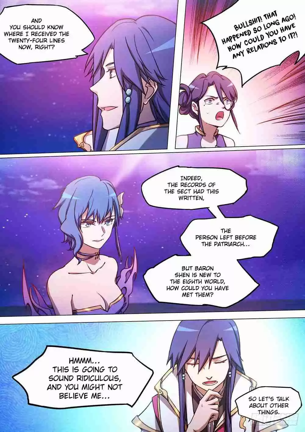 Everlasting God of Sword Ch. 52 The True Words Of The Violet Phoenix