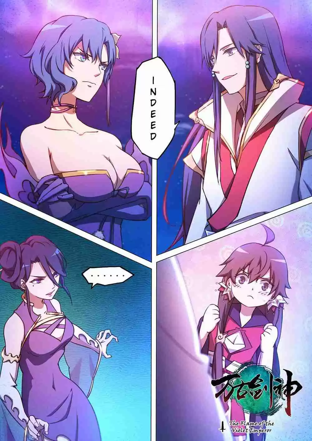 Everlasting God of Sword Ch. 53 The Flame Of The Violet Emperor