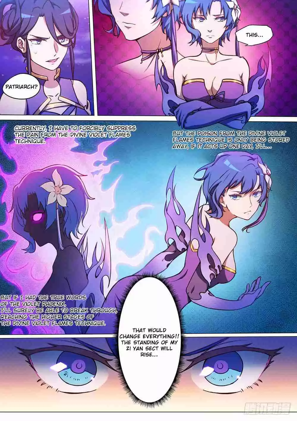 Everlasting God of Sword Ch. 53 The Flame Of The Violet Emperor