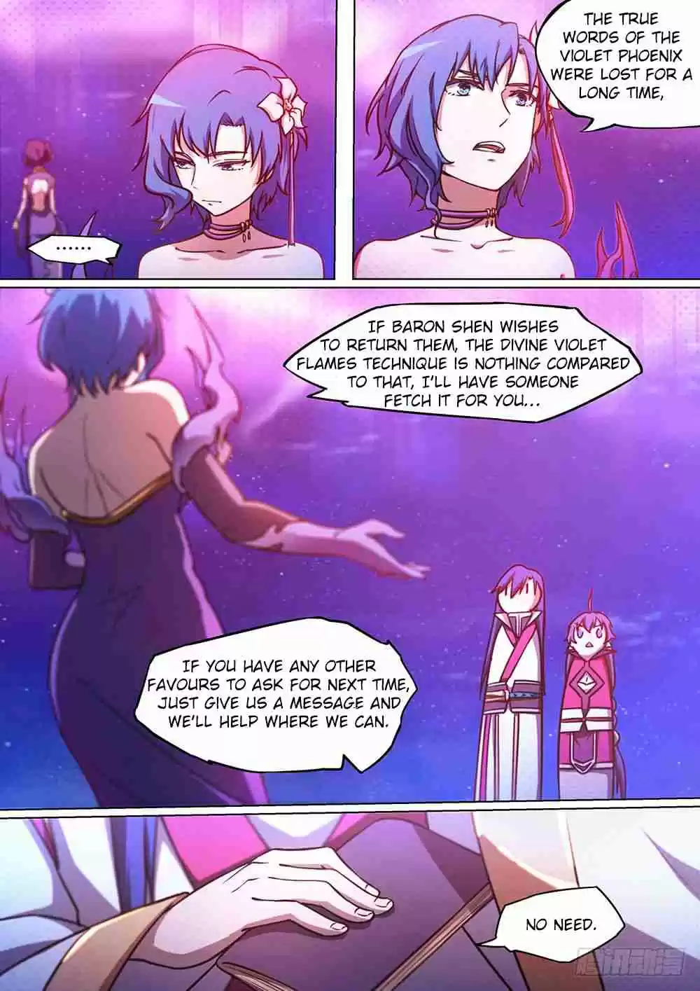 Everlasting God of Sword Ch. 53 The Flame Of The Violet Emperor