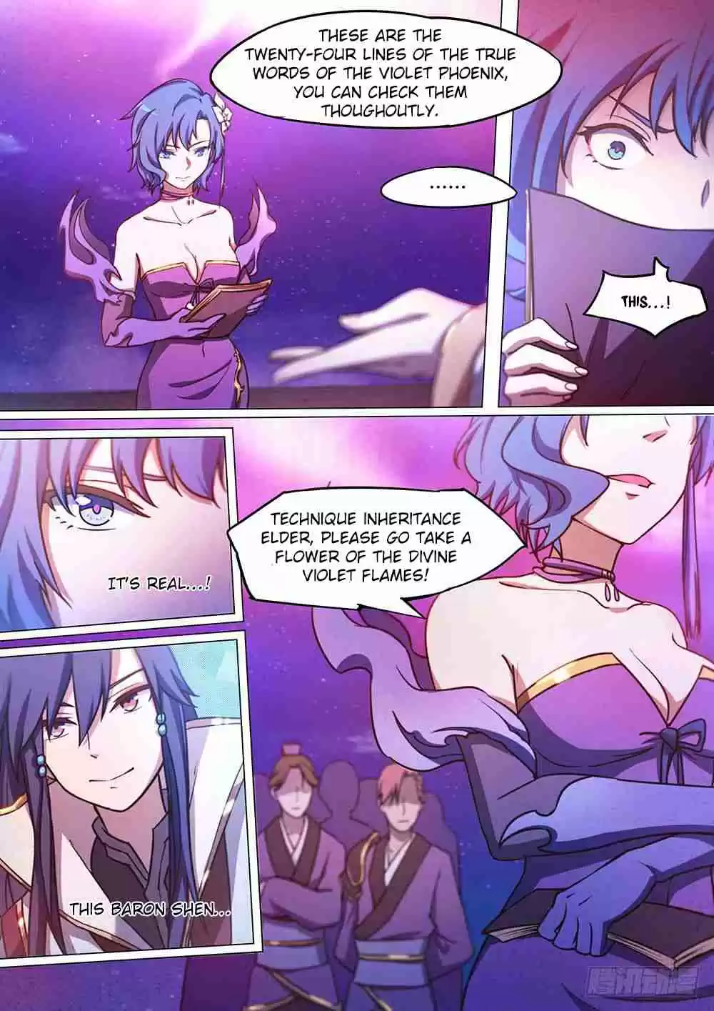 Everlasting God of Sword Ch. 53 The Flame Of The Violet Emperor