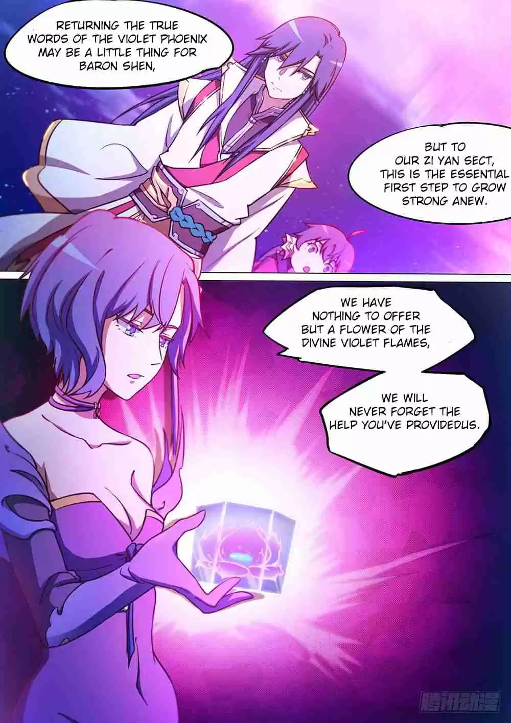 Everlasting God of Sword Ch. 53 The Flame Of The Violet Emperor