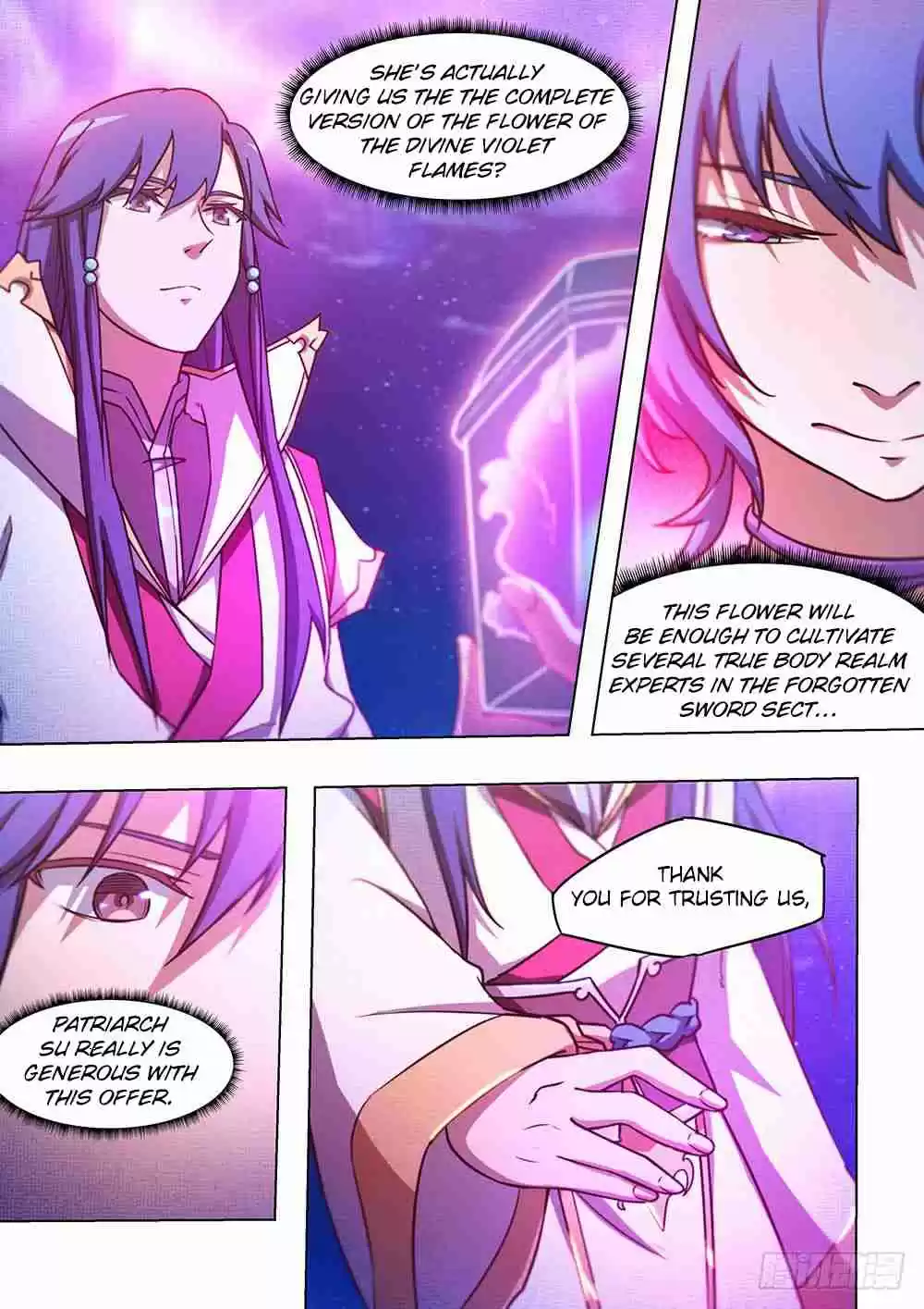 Everlasting God of Sword Ch. 53 The Flame Of The Violet Emperor