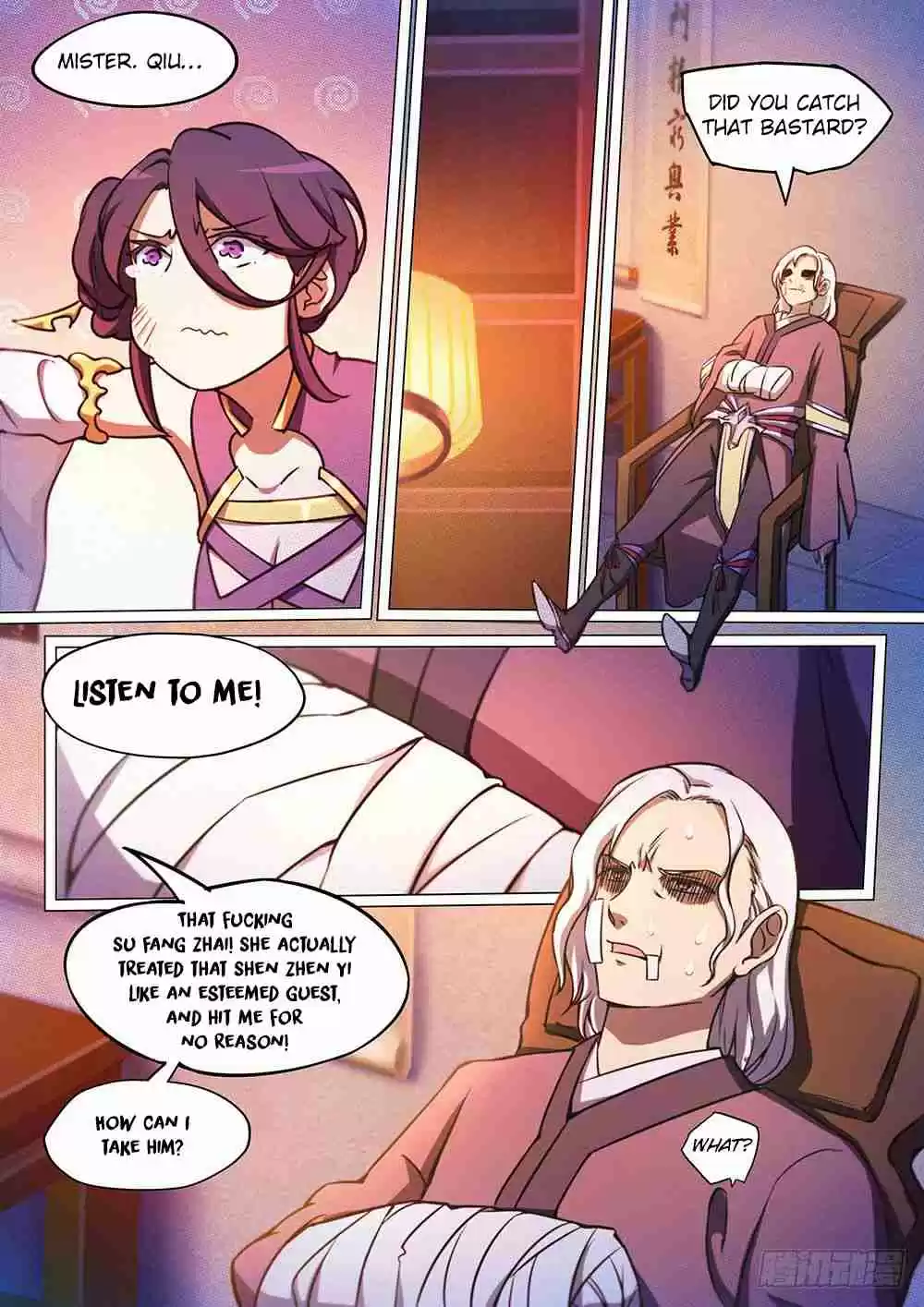 Everlasting God of Sword Ch. 53 The Flame Of The Violet Emperor