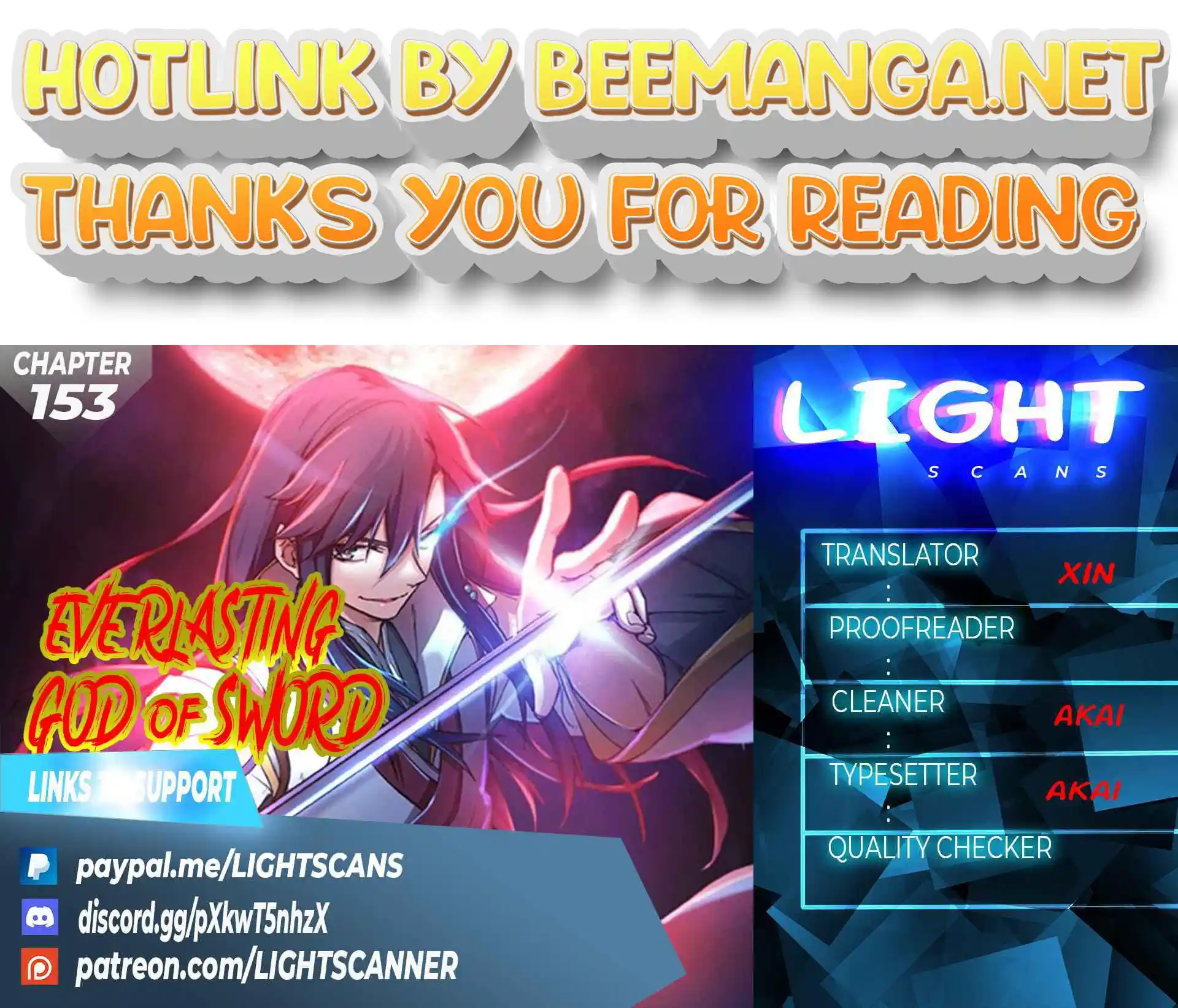 Everlasting God of Sword Chapter 153