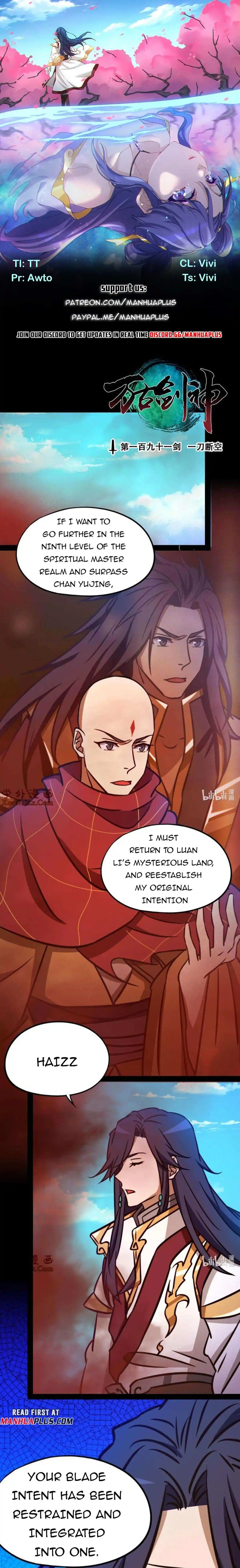 Everlasting God Of Sword Chapter 191