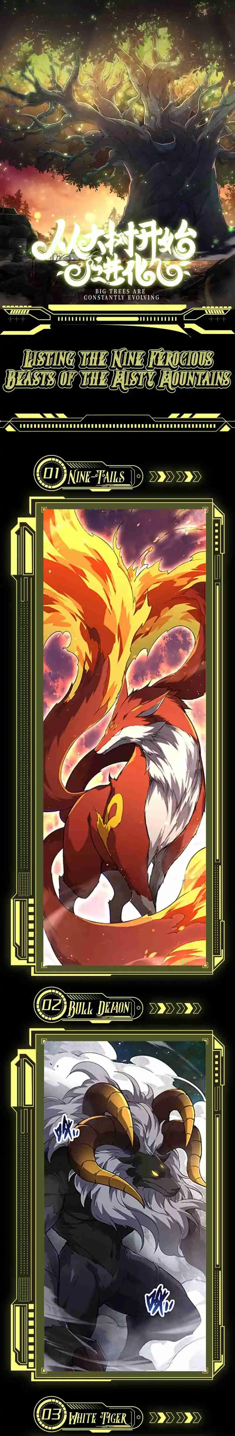 Evolution Begins With a Big Tree 108.6