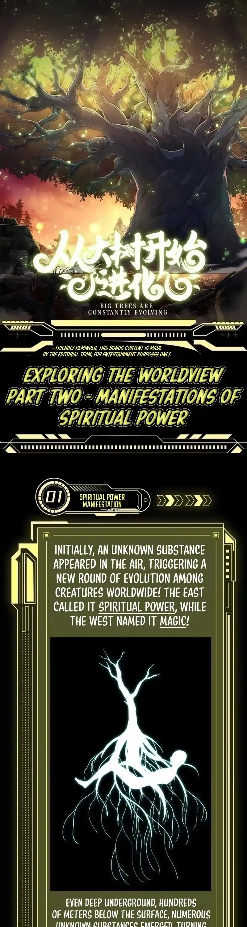 Evolution Begins With A Big Tree Chapter 115.6