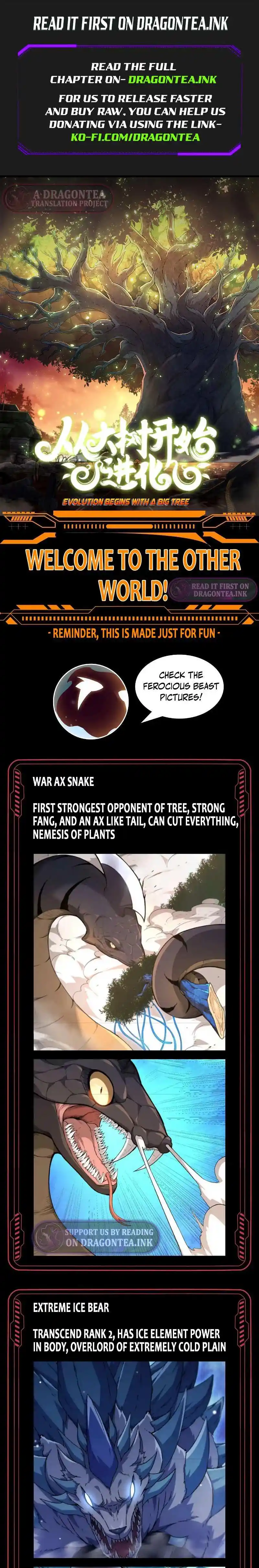 Evolution Begins With A Big Tree Chapter 135.5