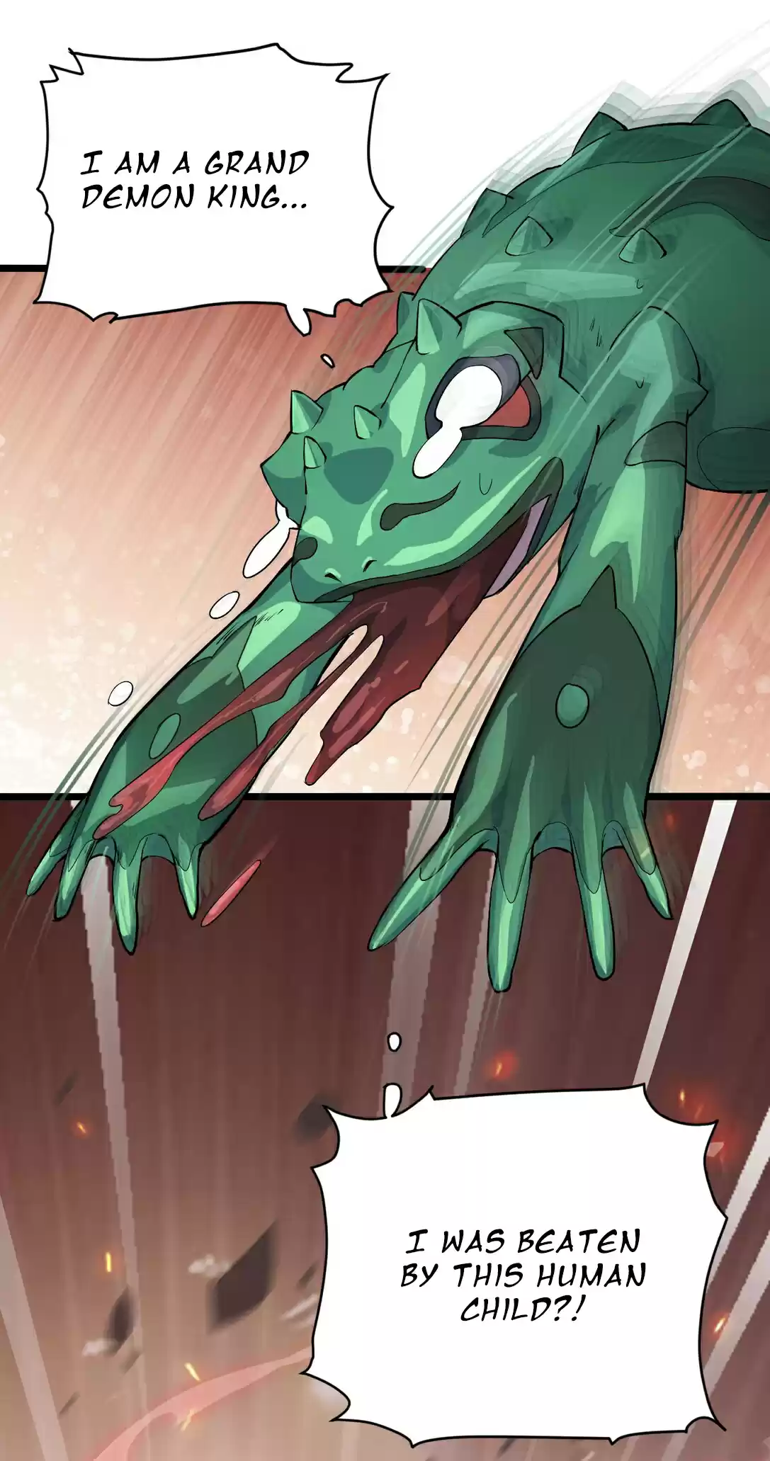 Fairy King's Daily Life Ch. 1.2 The demon king went back...