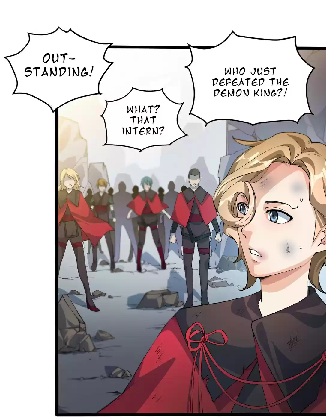 Fairy King's Daily Life Ch. 1.2 The demon king went back...