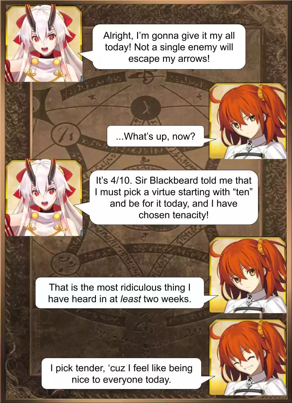 Fate/Grand Order - Daily Chaldea (Doujinshi) 712 For Ten