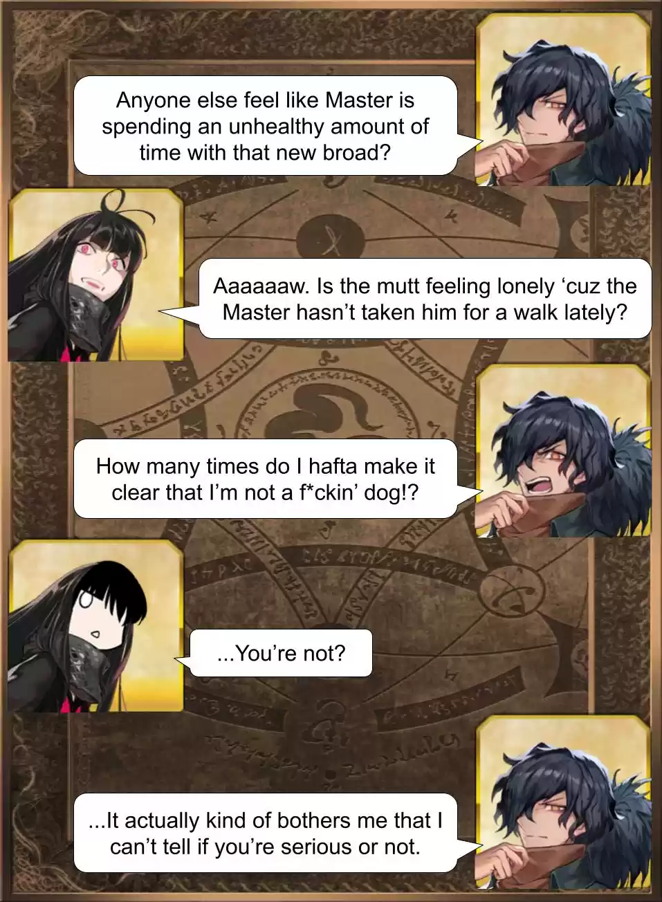 Fate/Grand Order - Daily Chaldea (Doujinshi) 713 Bark And Bite