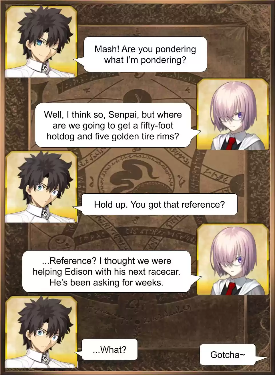 Fate/Grand Order - Daily Chaldea (Doujinshi) 750 Race Plans