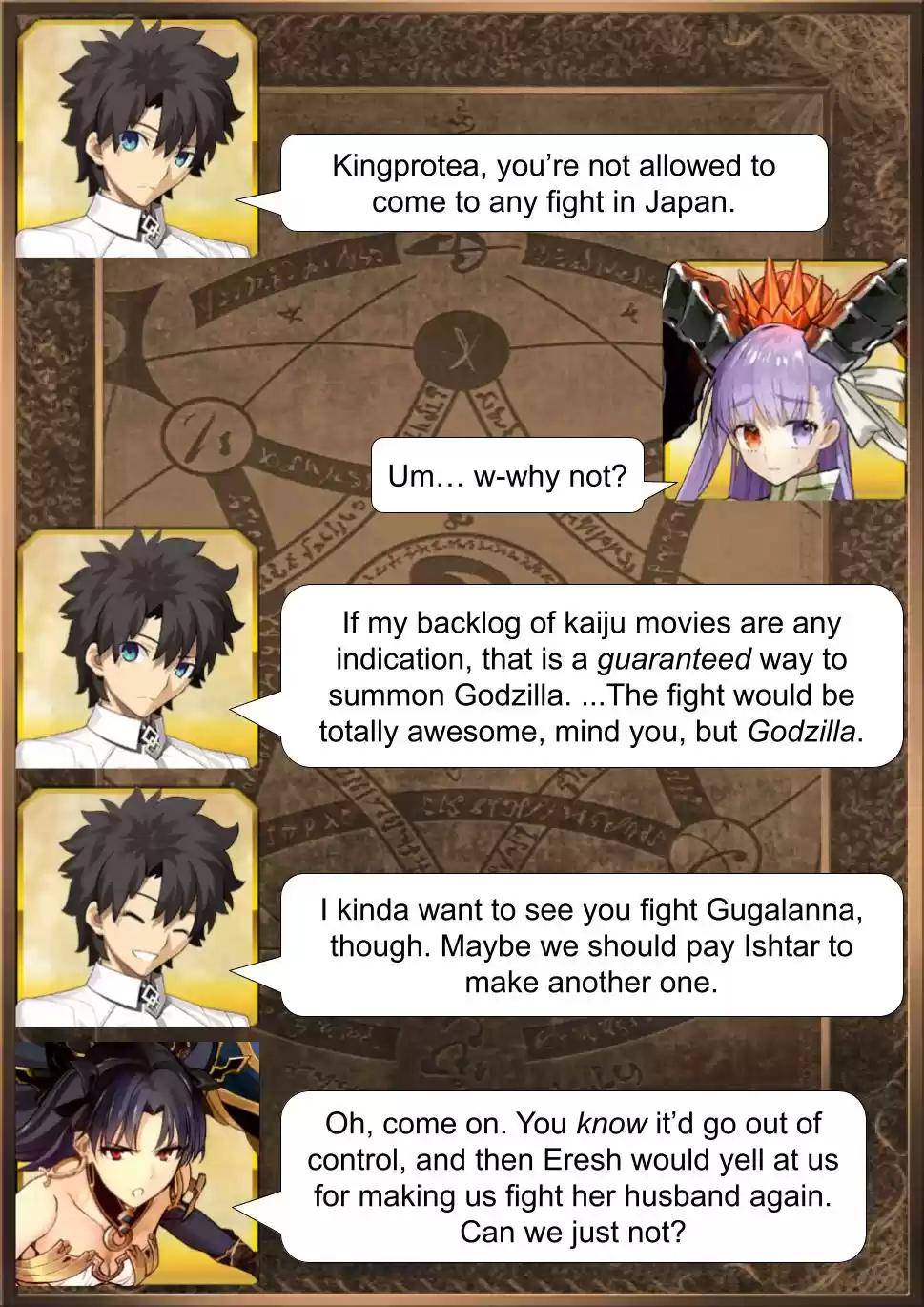 Fate/Grand Order - Daily Chaldea (Doujinshi) 757 King Of The Monsters