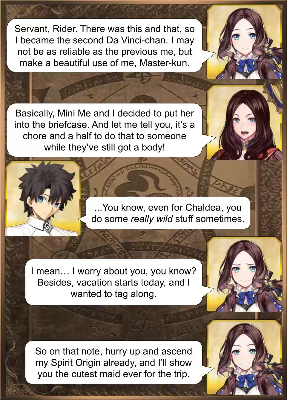 Fate/Grand Order - Daily Chaldea (Doujinshi) 805 Da Vinci Lily Arrives