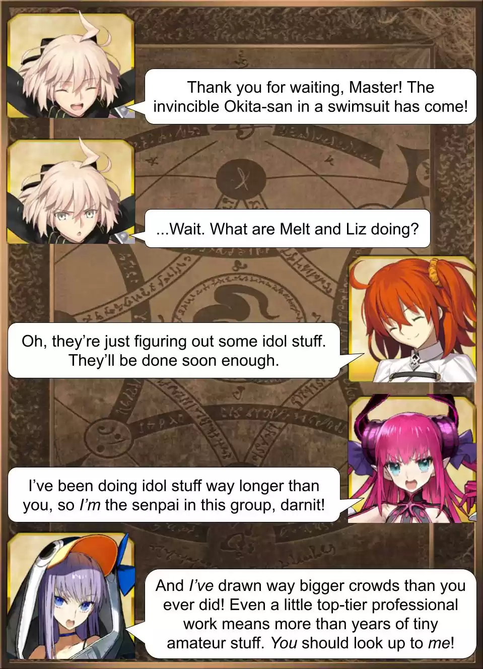 Fate/Grand Order - Daily Chaldea (Doujinshi) 830 Okita Jet Arrives