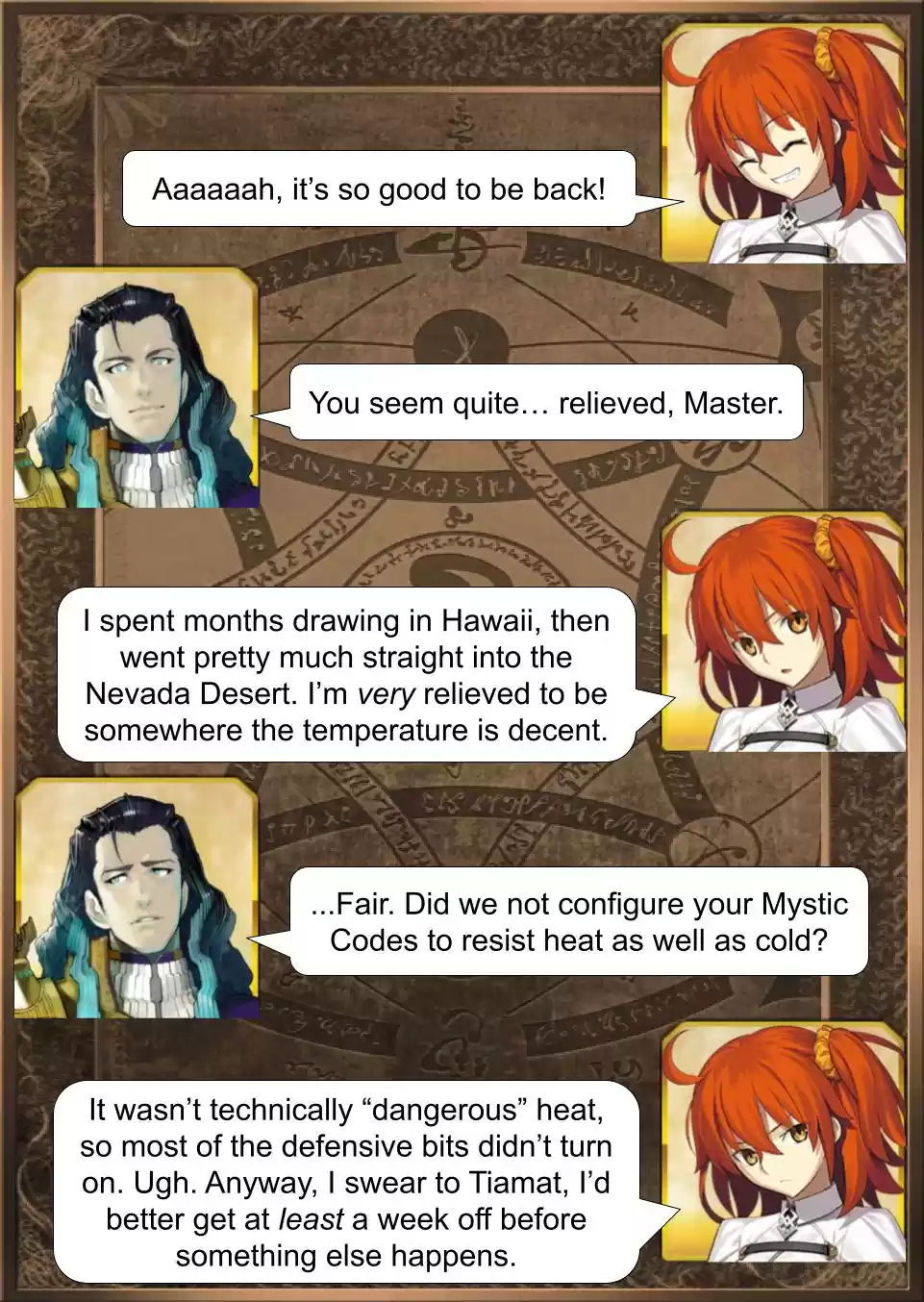 Fate/Grand Order - Daily Chaldea (Doujinshi) 843 Tempting Destiny