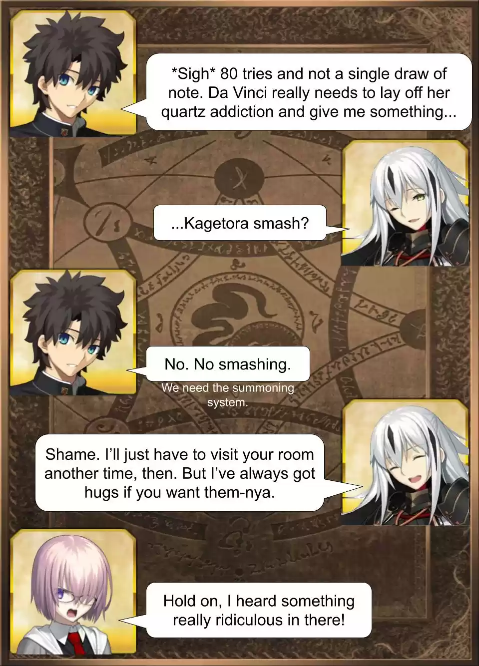 Fate/Grand Order Daily Chaldea (Doujinshi) Ch. 101 Smashing Is My Strengths