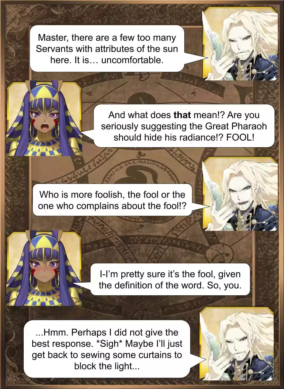 Fate/Grand Order Daily Chaldea (Doujinshi) Ch. 104 Fools