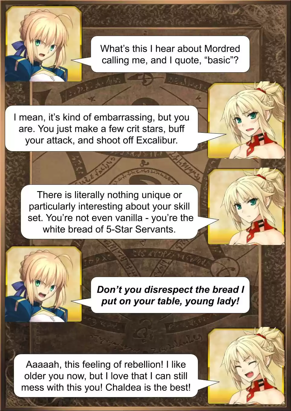 Fate/Grand Order Daily Chaldea (Doujinshi) Ch. 105 Rebellion