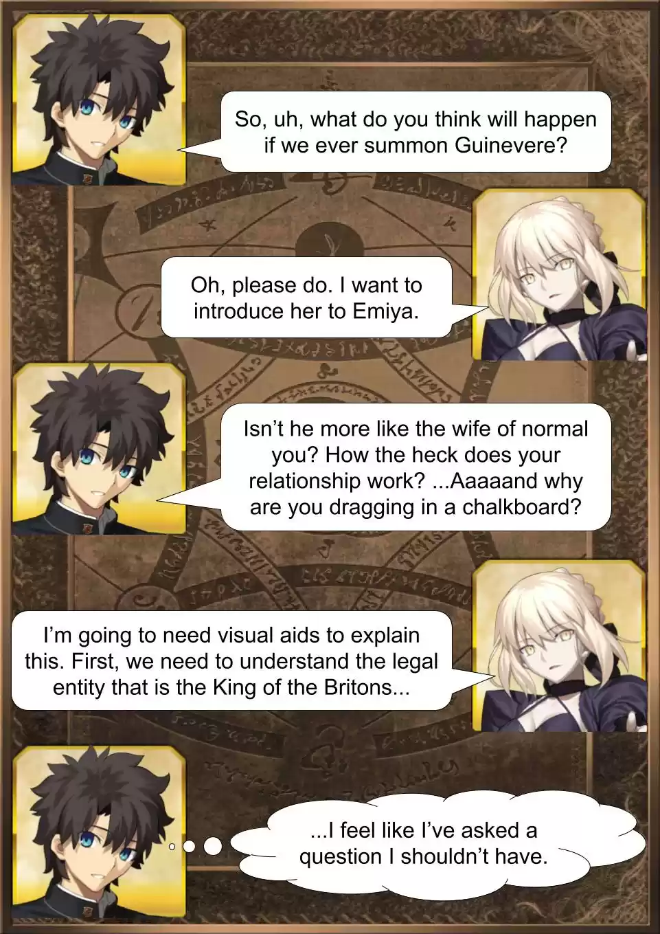 Fate/Grand Order Daily Chaldea (Doujinshi) Ch. 106 The Queen