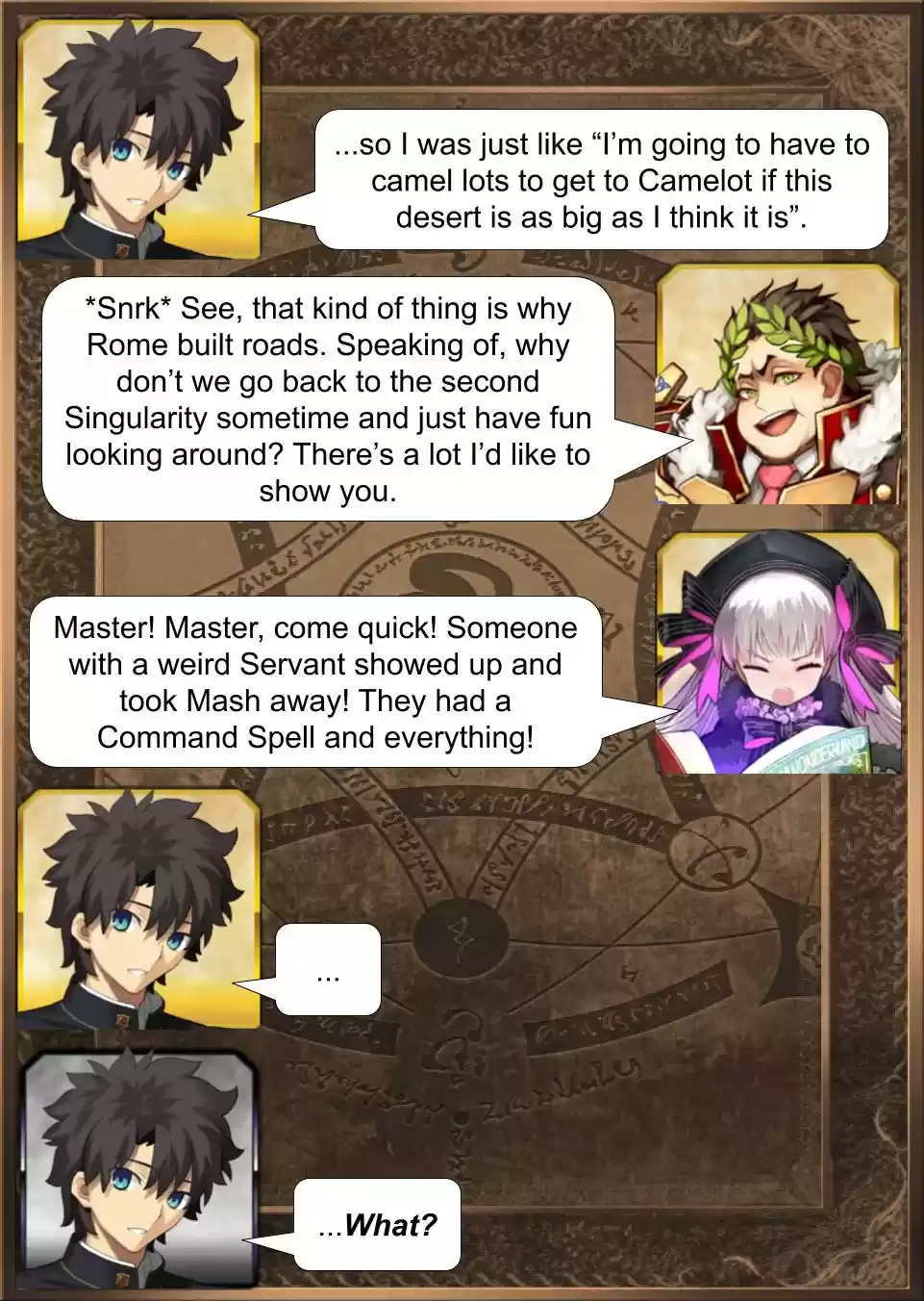 Fate/Grand Order Daily Chaldea (Doujinshi) Ch. 109 The Kidnapping Part 1