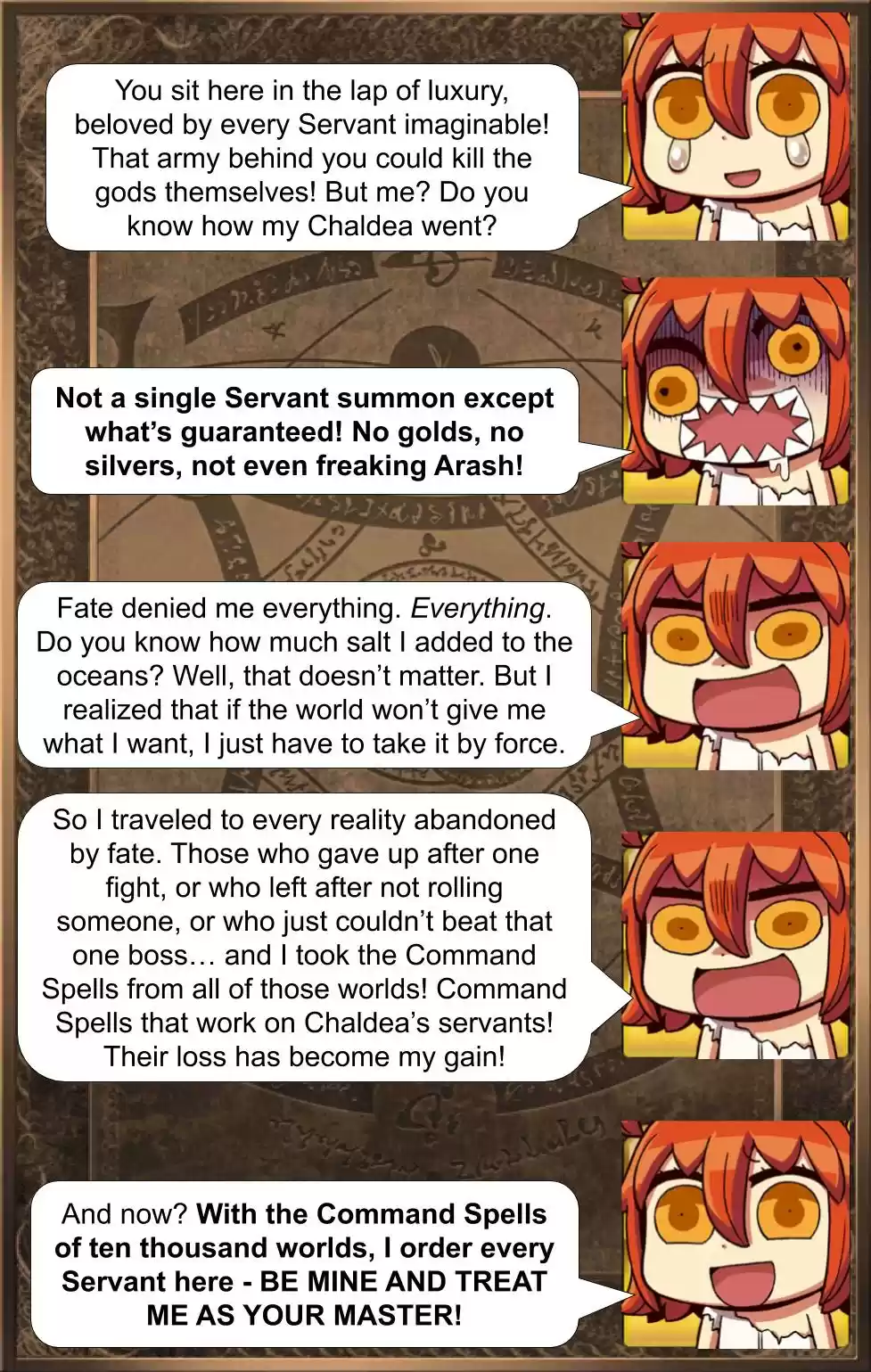 Fate/Grand Order Daily Chaldea (Doujinshi) Ch. 113 The Kidnapping Part 5