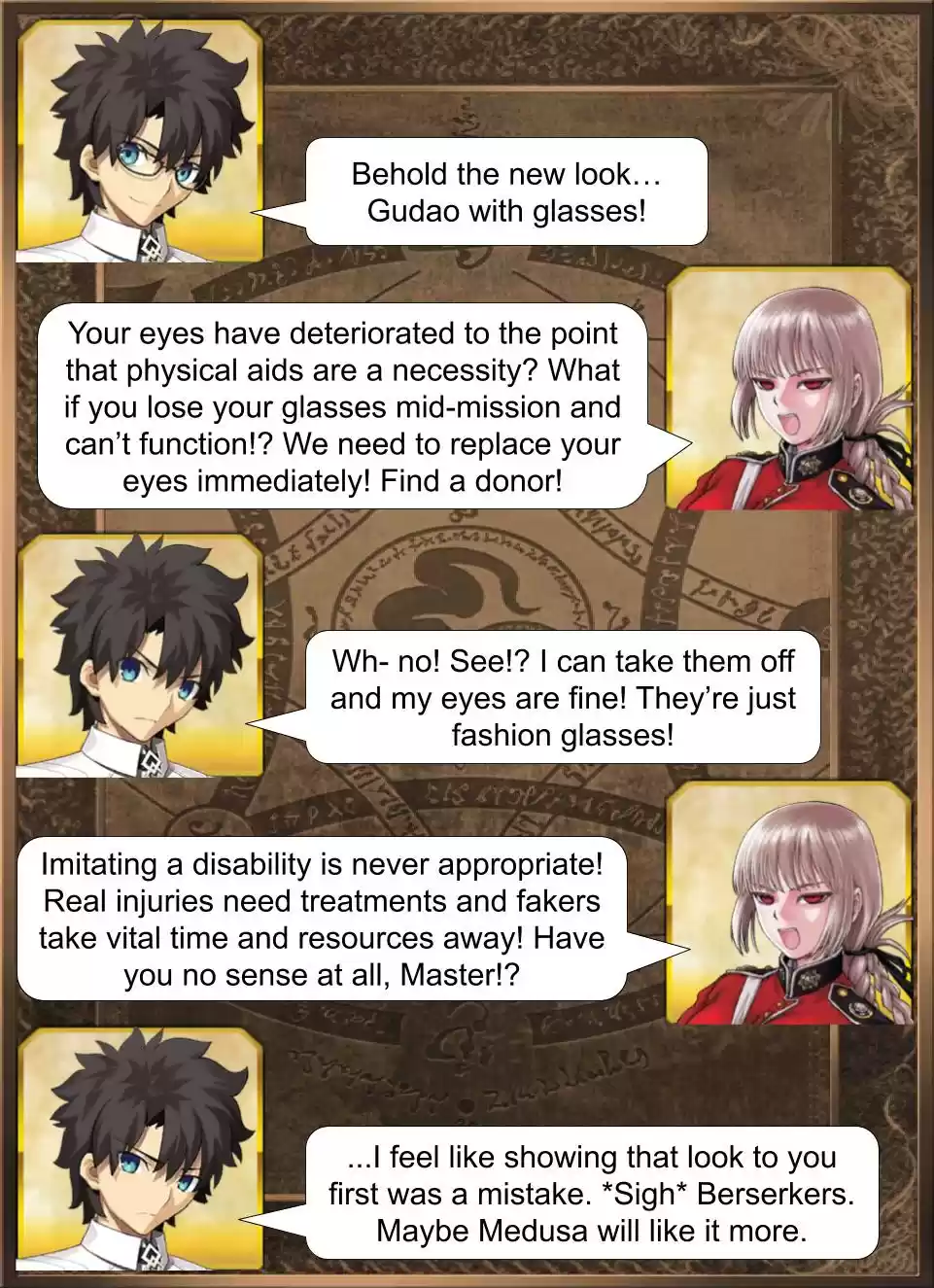 Fate/Grand Order Daily Chaldea (Doujinshi) Ch. 121 Glasses Boy