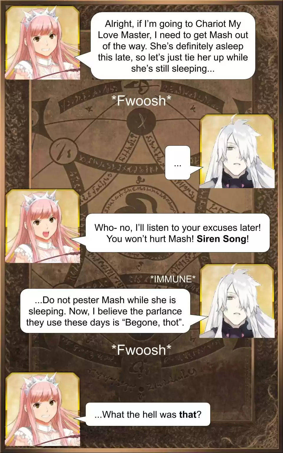 Fate/Grand Order Daily Chaldea (Doujinshi) Ch. 125 Nighttime Defender