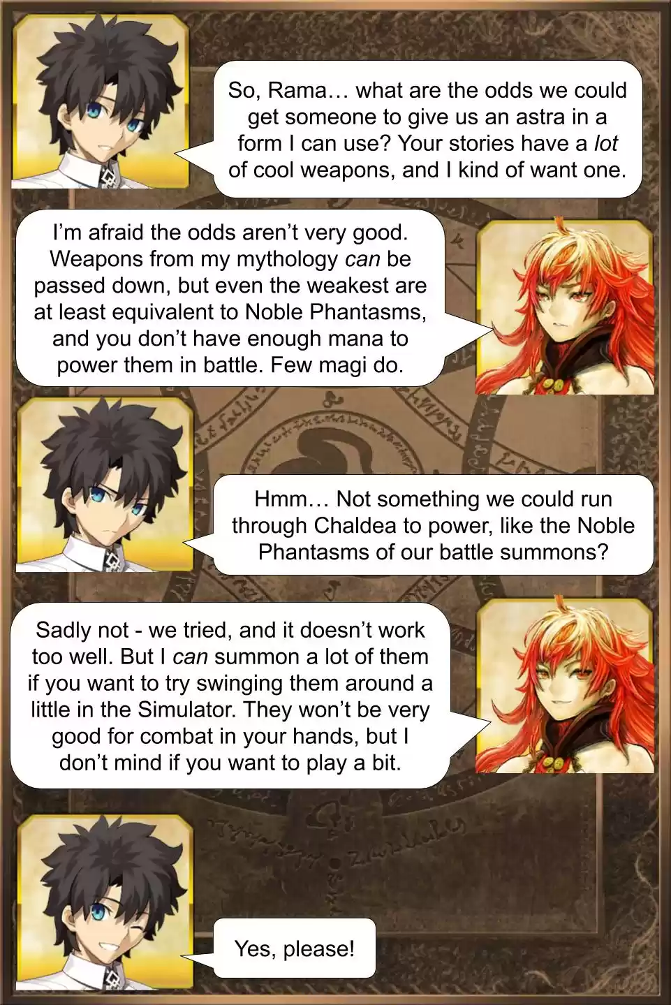 Fate/Grand Order Daily Chaldea (Doujinshi) Ch. 126 The Weapons Of A Hero