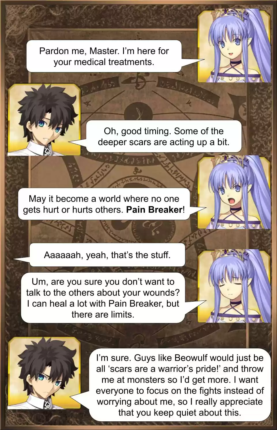 Fate/Grand Order Daily Chaldea (Doujinshi) Ch. 129 Scars