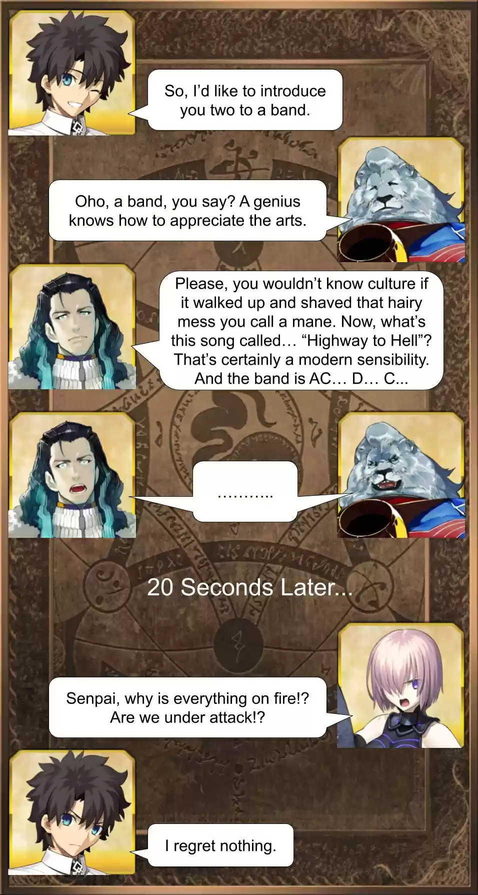 Fate/Grand Order Daily Chaldea (Doujinshi) Ch. 133 You're Treating Them The Same