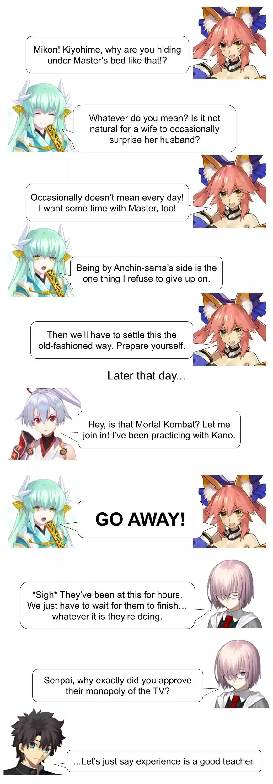 Fate/Grand Order Daily Chaldea (Doujinshi) Ch. 14 A Very Serious Matter