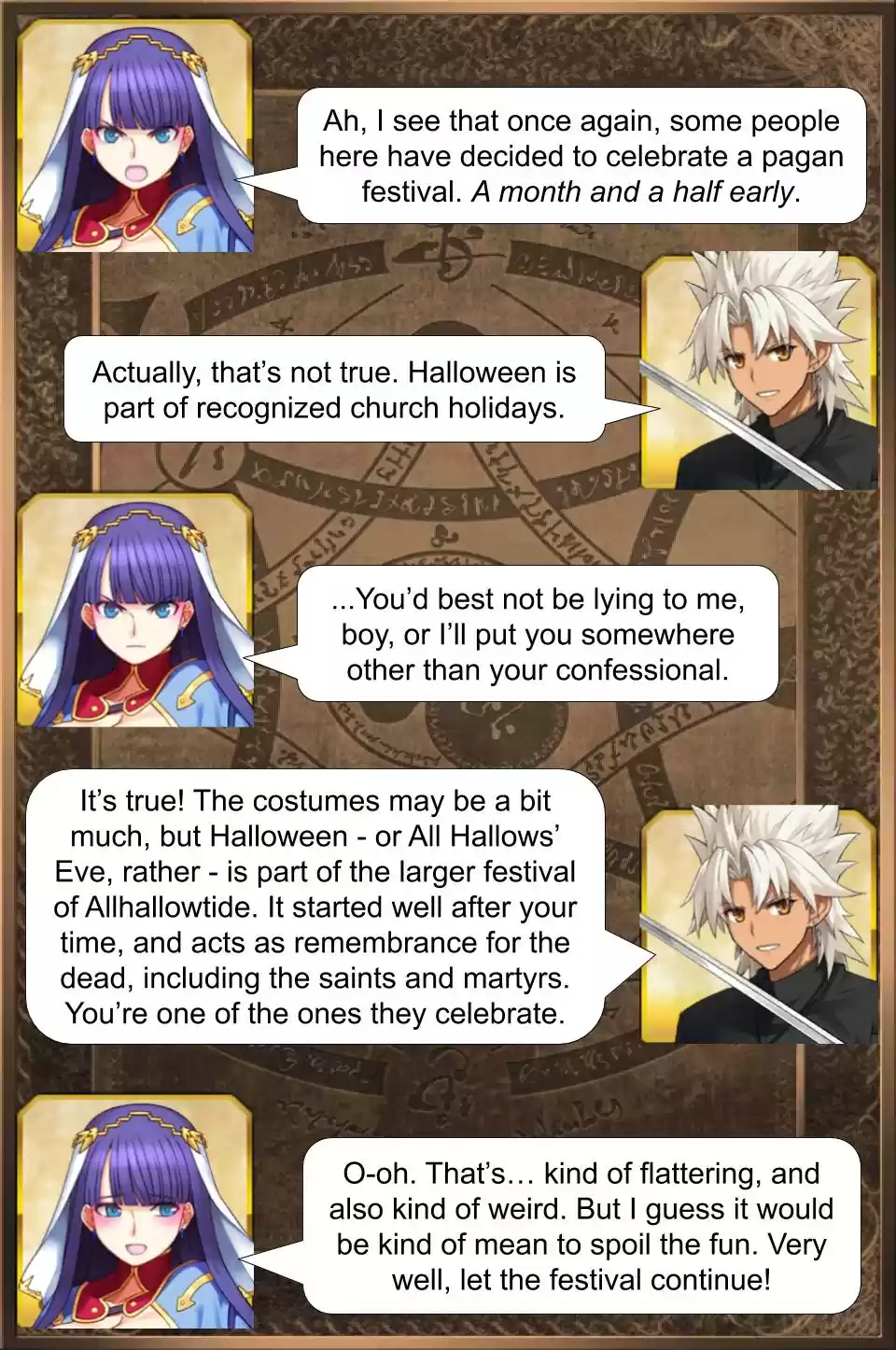 Fate/Grand Order Daily Chaldea (Doujinshi) Ch. 143 Halloween In September