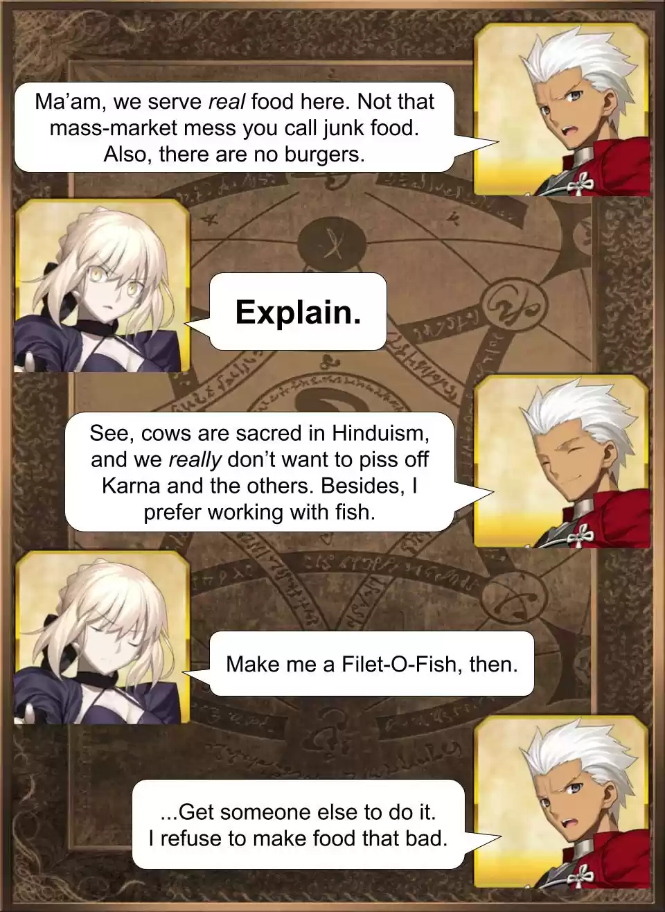 Fate/Grand Order Daily Chaldea (Doujinshi) Ch. 145 Culinary Ambitions